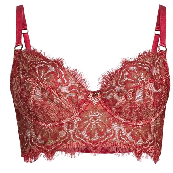 Sofia Vergara Women's Eyelash Lace Bustier - Picture 4 of 4